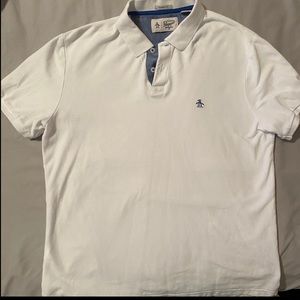 Original Penguin white polo men’s large